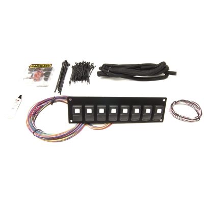 Painless Wiring Track Rocker 8-Switch Panel - 58101